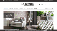 Desktop Screenshot of lanatura.cz